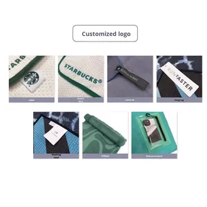 Telo Mare Turco Grande Formato con Nappe, Tinto in Filo, a Righe, in Poliestere Cotone Jacquard, Rettangolare, Personalizzabile, Estivo - Product Image 3