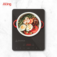 Appareils de cuisine 2000w table de cuisson simple cuisinière portable de haute qualité cuisinière à induction électrique en fonte