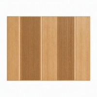 Panneau mural en lattes de chêne et panneau mural plat pour salon moderne, taille personnalisée, OEM