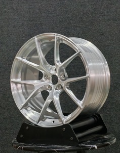Jantes en alliage <span class=keywords><strong>de</strong></span> 17/18/19 pouces, fabrication par formage à flux, 5x112/114.3/120 PCD pour Audi BMW Mercedes Honda Toyota Mazda Mitsubishi Kia - Product Image 4
