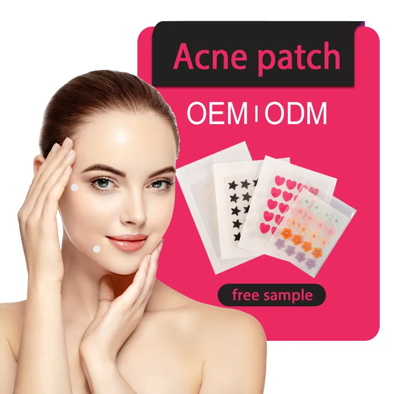 Acne Pimple Patch Private Label Disposable Waterproof Hydrocoliod For Anti Acne Patch Free Sample