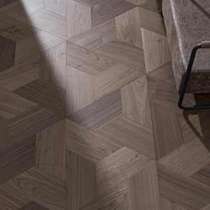 Parquet en noyer noir multicouche AS2047 E0 E1, texture scieuse, qualité contemporaine ABC, 12mm 15mm 18mm, à rainures et languettes, pour entrepôts et placards - Product Image 2