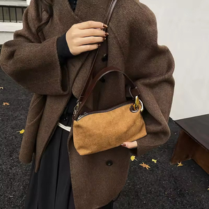 Borsa a Spalla in Pelle di Lusso per <span class=keywords><strong>Donna</strong></span>, Bestseller con Fodera Impermeabile e Cerniera Sicura, <span class=keywords><strong>Moda</strong></span> Quotidiana Giovanile - Product Image 5