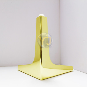 Gold Cabinet Legs Carbon Steel Heavy Duty Industrial Design For Furniture Support - Product Image 2