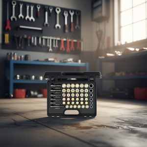 Juego de herramientas de reparación de automóviles, kit de llaves de vaso métricas M13 a M22 con puntas hexagonales y tuercas para mantenimiento de vehículos - Product Image 3