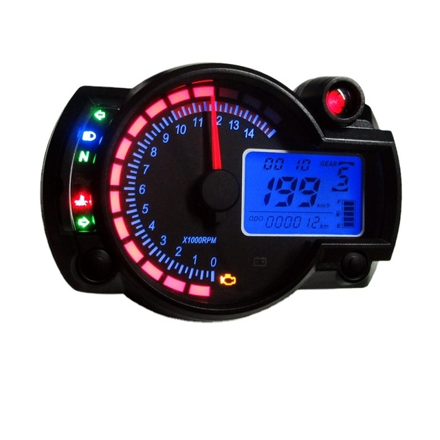 M-SS182 Universal Digital Motorcycle Instrument Panel Speedometer Speed Meter for Naked Bike and Racing Bikes
