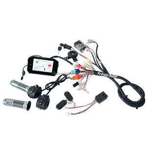 Kit de Conversión para Bicicleta Eléctrica QS273 72V8000w 3T/3.5T con Motor de Buje Fardriver ND72850 DKD/TFT Stealth Bomber para Bicicleta de Montaña - Product Image 2