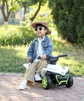 Voiture électrique à quatre roues pour enfants JIANFAN, en matériau PP, pour les âges de 0 à 13 ans, rechargeable, télécommande, deux places