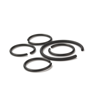 Din 7993a פלדה פחמן שחור עגול הצמד טבעות לחגים לחלחור - Product Image 5