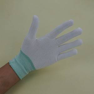 High Quality 13 Needle Polyester Nylon Anti slip Non Disposable <strong>Gloves</strong> for Women's Gardening Safety Elasticity <strong>Gloves</strong> - Product Image 3