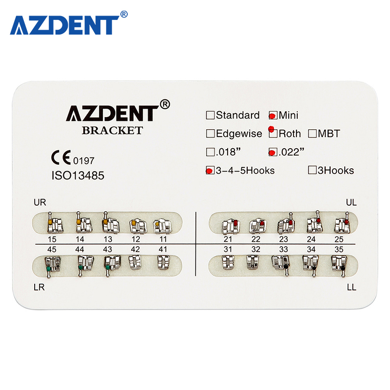 Bracket factory. Брекеты металлические mini roth brackets 0.018. брекеты набор mim standart roth bracket 0.018 iso13485. edgewise bracket. azdent bracket.