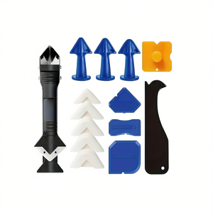 Kit d'outils de calfeutrage de précision 14 pièces en plastique sans électricité pour bricolage et usage professionnel - Product Image 1