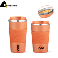 Vaso Térmico Inteligente Digital de 380 ml, Taza de Café Inteligente de Doble Pared de 510 ml, Vaso para Bebidas Frías y Calientes, Vaso Personalizado con Impresión