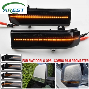 Para Opel/Vauxhall espejo <span class=keywords><strong>retrovisor</strong></span> señal de giro Indicador de giro para <span class=keywords><strong>Fiat</strong></span> <span class=keywords><strong>Doblo</strong></span> MK2 RAM ProMaster City 2010-2022 - Product Image 2