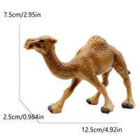 Modèles d'animaux de simulation pour assemblage transfrontalier : Ornements de Marmotte des montagnes, Orang-outan, Ovipède, Tigre à dents de sabre, Fourmille-souris, Lion mâle