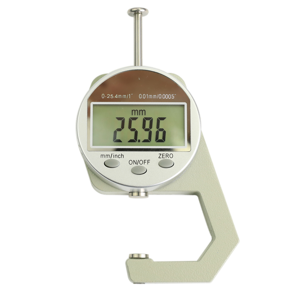 0-25.4mm 1inch Simple operation Digital Thickness Gauge electronic thickness meter leather jewelry gem thickness gage