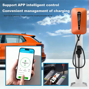 Stazione di Ricarica EV 7KW 22KW 32A Trifase TIPO2 AC Caricatore EV a Parete <span class=keywords><strong>Wallbox</strong></span> <span class=keywords><strong>Cavo</strong></span> di Ricarica per Veicoli Elettrici 5m - Product Image 2