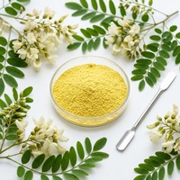 Poudre de Rutine Naturelle 95% 98% NF11 DAB10 Extrait de Sophora Japonica Qualité Alimentaire Emballée Sous Vide