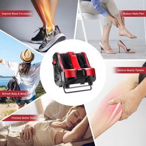 Productos de masajeador de alta calidad 110V/240V Masajeador eléctrico de pies y piernas con calefacción de presión de aire - Product Image 6