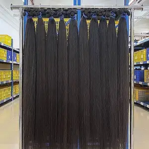 KBL волосы без выпадения, плетение волос, прямые натуральные волосы для наращивания, 12 А натуральные бразильские волосы для плетения