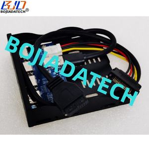 3.5 "panneau avant de baie de lecteur de <span class=keywords><strong>disquette</strong></span> avec connecteur USB 3.0 Type-A 4*5Gbps pour boîtier d'ordinateur PC en Stock - Product Image 3