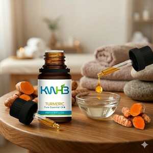 KWHB Turmeric Pure <b>Essential</b> Oil 5ml Herbal Extractor for Household Use Product form Thailand - Product Image 2