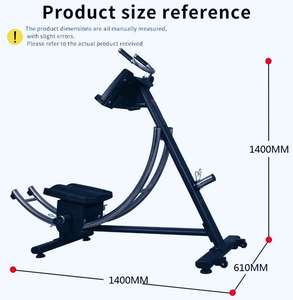 Máquina de <span class=keywords><strong>Abdominales</strong></span> <span class=keywords><strong>AB</strong></span> <span class=keywords><strong>Coaster</strong></span>, Carga Máxima de 500 kg, Entrenador de Core <span class=keywords><strong>para</strong></span> Adultos, Ruedas de Ejercicio Abdominal, Portátil <span class=keywords><strong>para</strong></span> Cualquier Lugar - Product Image 4