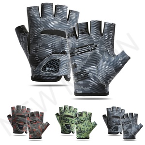 Outdoor Scratch Resistant Sports <b>Gloves</b> Wholesale Fishing <b>Gloves</b> Custom Sublimation Camouflage Fishing <b>Gloves</b> - Product Image 2