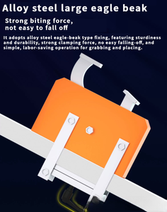 Dld Duurzaam 450Kg Ce Manuele Trommelwagen Met Pneumatische Wielen Voor Stalen Plastic Afvalolietrommels - Product Image 4