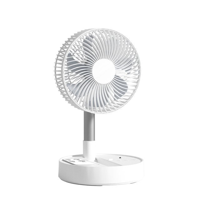 USB Telescopic Fan with Remote Control 5400mAh Battery Powered Fan