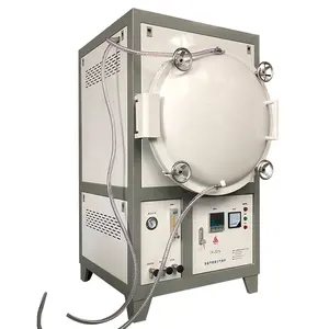 1400C laboratoire expérience à haute température chauffage frittage atmosphère sous vide four à tube électrique