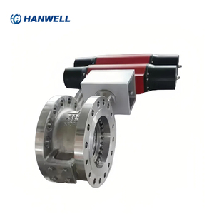 Válvula de Triple Excéntrico con Brida de Accionamiento Neumático Hanwell, Compatible con OEM, de Acero Inoxidable, de 2 a 96 Pulgadas, con 2 Años de Garantía - Product Image 1