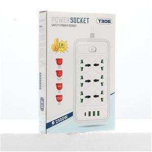 Fiches Prises Caméra Femelle Protecteur Surge Usb-C 3 Broches Électrique Double Table Européenne Prise Électrique Avec Admi Et Usb - Product Image 4