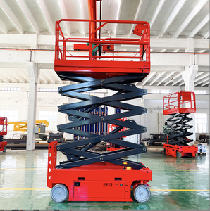 Nouvelle plateforme élévatrice à ciseaux mobile électrique tout-terrain en métal de 6m, 8m, 10m, 12m, 14m, 18m, capacité 500kg, pour hôtels - Product Image 3