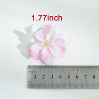 Têtes de fleurs artificielles marguerites de 4,5 cm pour bricolage, imitation florale pour décoration de mariage, photographie à domicile et artisanat