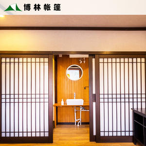 Tente hôtelière pour sites touristiques, tente de camping pour voyages culturels, tente hôtelière une chambre et une salle de bain avec toilettes, tente B&B en PVDF, direct usine - Product Image 4