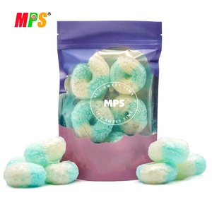 MPS Candy Factory Etiqueta privada personalizada Gusanos surtidos Anillo de melocotón Explosiones de frutas Caramelo Liofilizado - Product Image 5