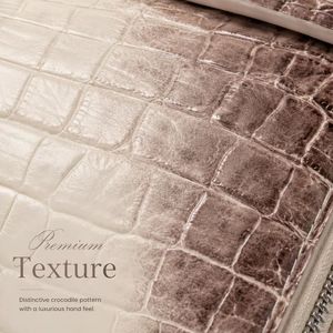 Luxury Genuine Crocodile Leather Cosmetic Bag Women Travel <b>Makeup</b> Organizer <b>Vanity</b> Case with Handle - Product Image 6