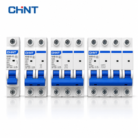 CHINT NXB-63 Miniature Circuit Breaker MCB 1P 2P 3P 4P 6A 10A 16A 20A 32A 40A 63A 6kA 230V 400V Kurva C DIN Rail Rumah Tangga