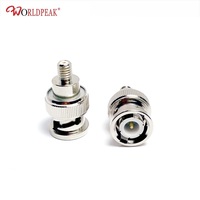 Adaptateurs BNC vers Microdot 10-32 M5, fiche mâle BNC vers prise femelle 10/32 UNF, adaptateur coaxial RF