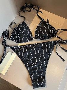 Traje de Baño de Dos Piezas Triangular de Lujo para Diseñadores 2026, Bikini Tie-Dye al por Mayor, Ropa de Playa - Product Image 3
