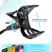 Support de téléphone portable à col de cygne, bras Flexible, 360 degrés