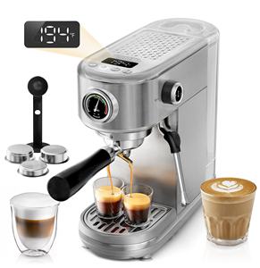 Machine à café expresso semi-automatique professionnelle <span class=keywords><strong>HIBREW</strong></span> H10B 51 mm de qualité 2026 20 bars - Product Image 1
