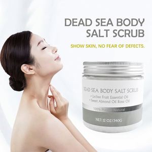 Gommage doux pour le visage aux extraits purs de sel de la Mer Morte, gommage corporel unique blanchissant et hydratant, ensemble exfoliant pour hommes et femmes - Product Image 2