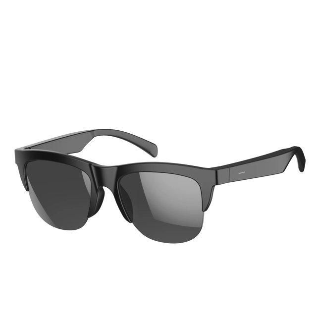 Smart Glasses Wireless Bluetooth Sunglasses Built-in Microphone Speakers Touch Voice Assistant Compatible Glass for Men Women