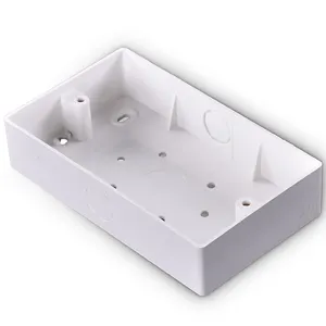 Keselamatan Plastik PVC Kandang Listrik 3X6 Tipis Switch Box