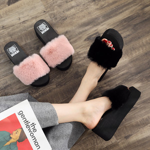 Nouvelle Collection Automne-Hiver : Chaussons Coréens à Talons Hauts en Coton pour Femmes, Idéals pour l'Extérieur, pour Étudiantes et Enfants - Product Image 2