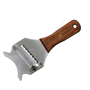 Wholesale Wholesale S122 Adjustable Smooth Blade Truffle <b>Chocolate</b> Cheese Wood Handle Stainless Steel Slicer Shaver - Product Image 5