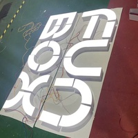 Enseignes électroniques de lettre de canal de LED en acrylique liquide de haute qualité d'usine de Jiangsu pour l'usage extérieur