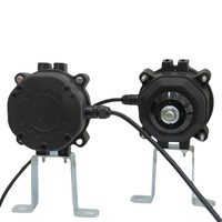 Moteur asynchrone monophasé IE 3 à haut rendement, fabricant de contrôle de vitesse variable 0-10V, prototype encastré